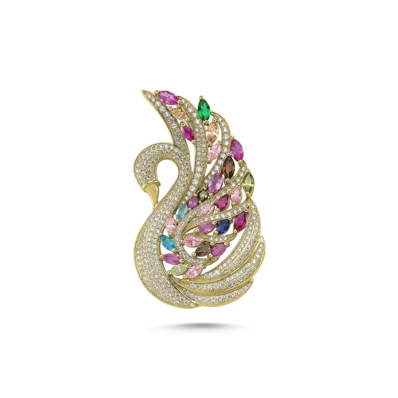 Swan%20Colorful%20CZ%20Brooch