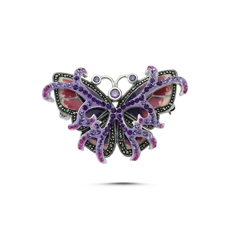 Butterfly%20Enamel%20&%20Marcasite%20Brooch