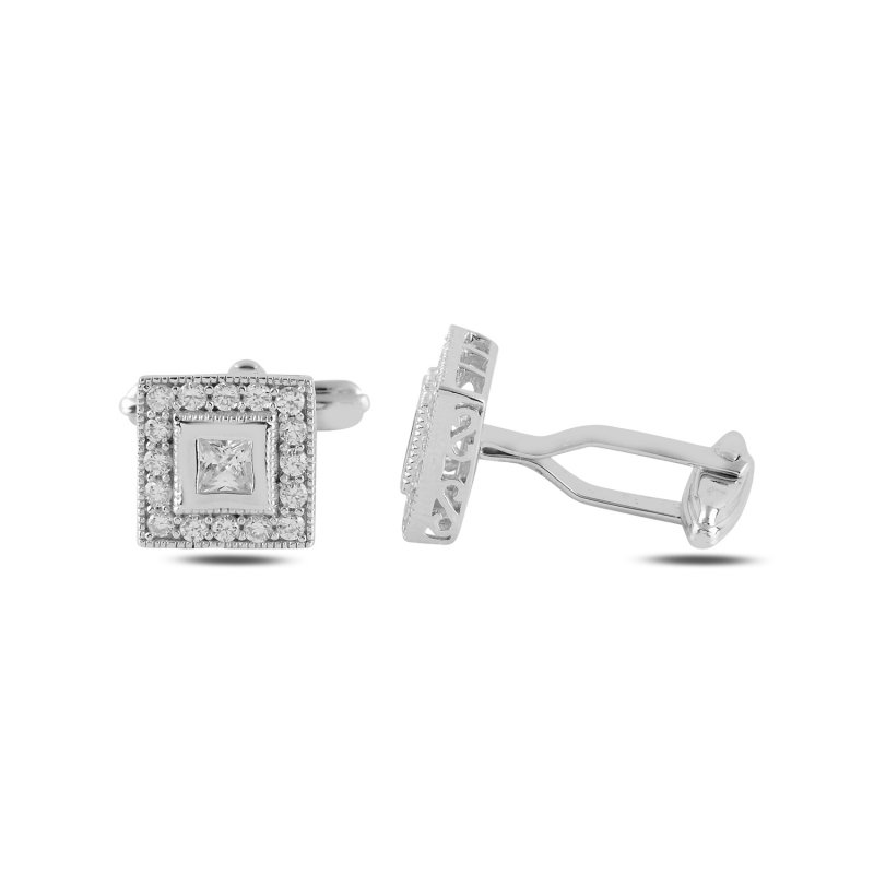 CZ%20Sterling%20Silver%20Cufflink