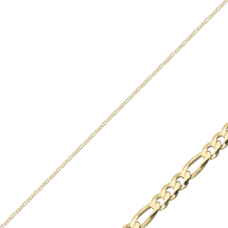 60%20Micron%20Figaro%20Chain%20Necklace