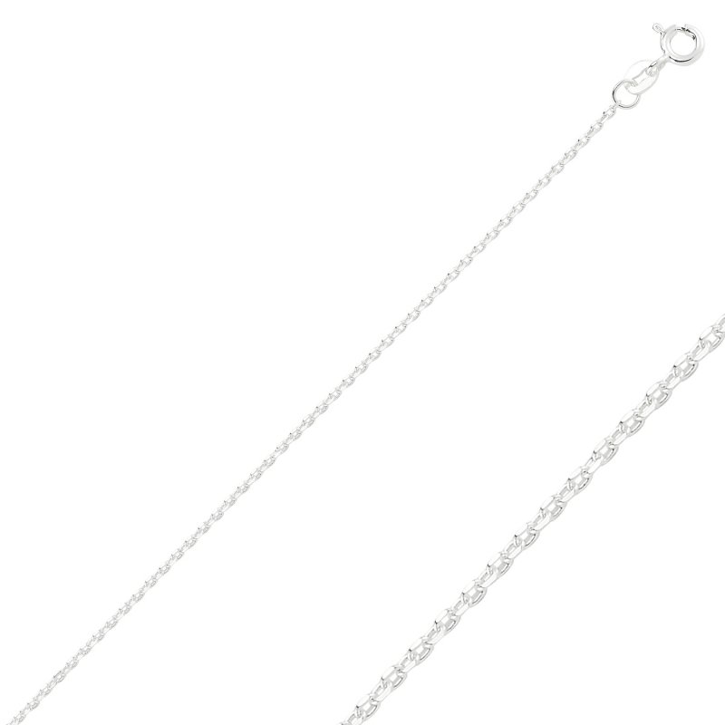 40%20Micron%20Diamond%20Cut%20Forzentina%20Chain%20Necklace