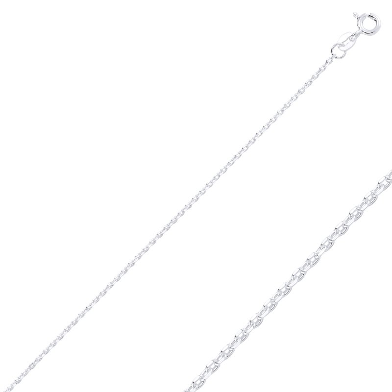 40%20Micron%20Diamond%20Cut%20Forzentina%20Rhodium%20Plated%20Chain%20Necklace