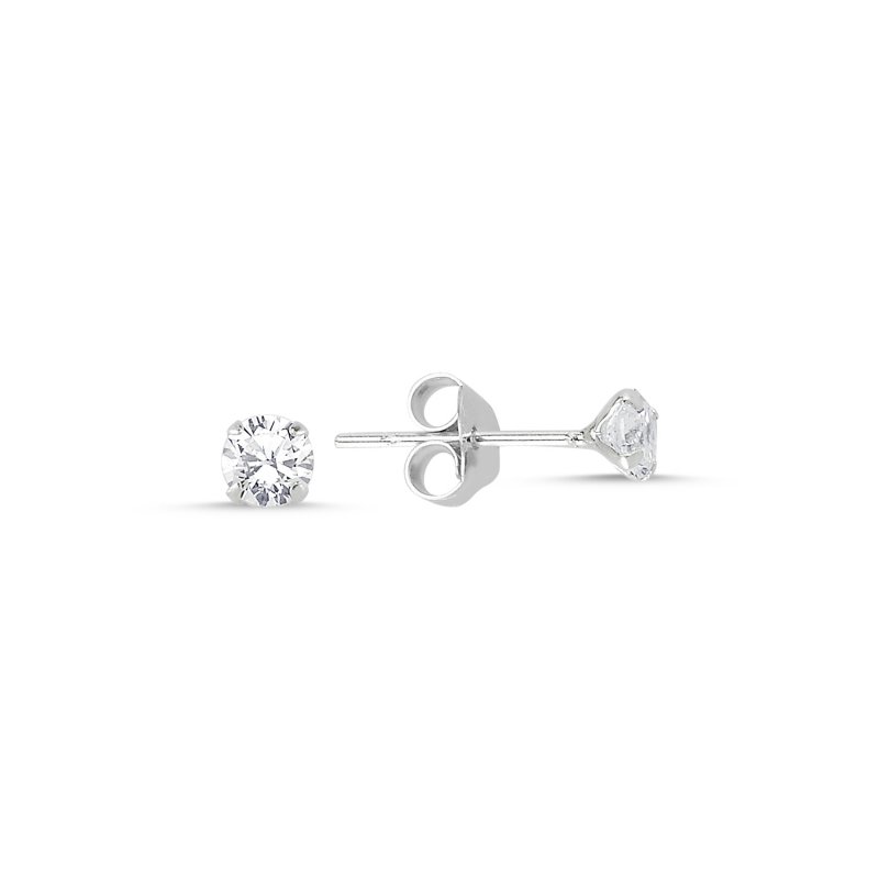 4mm%20Round%20Solitaire%20CZ%20Stud%20Earrings