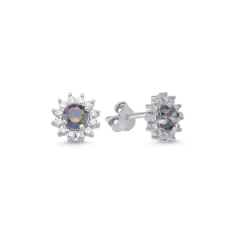 Halo%20Solitaire%20Mystic%20Topaz%20Stud%20Earrings