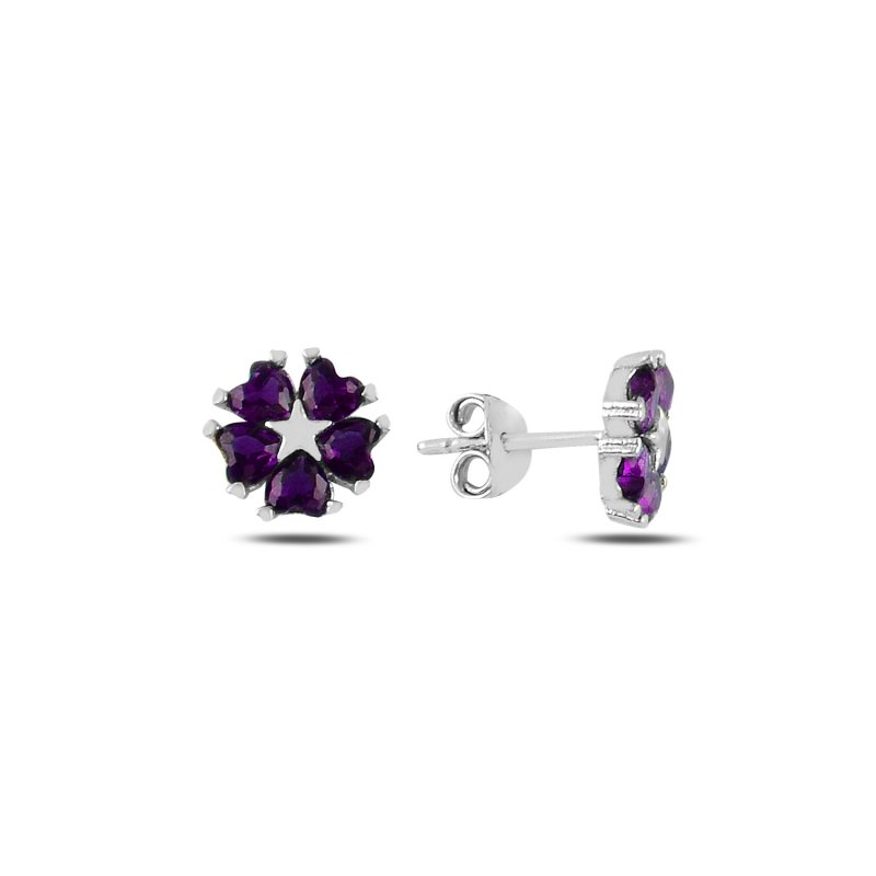 Heart%20CZ%20Flower%20&%20Star%20Stud%20Earrings