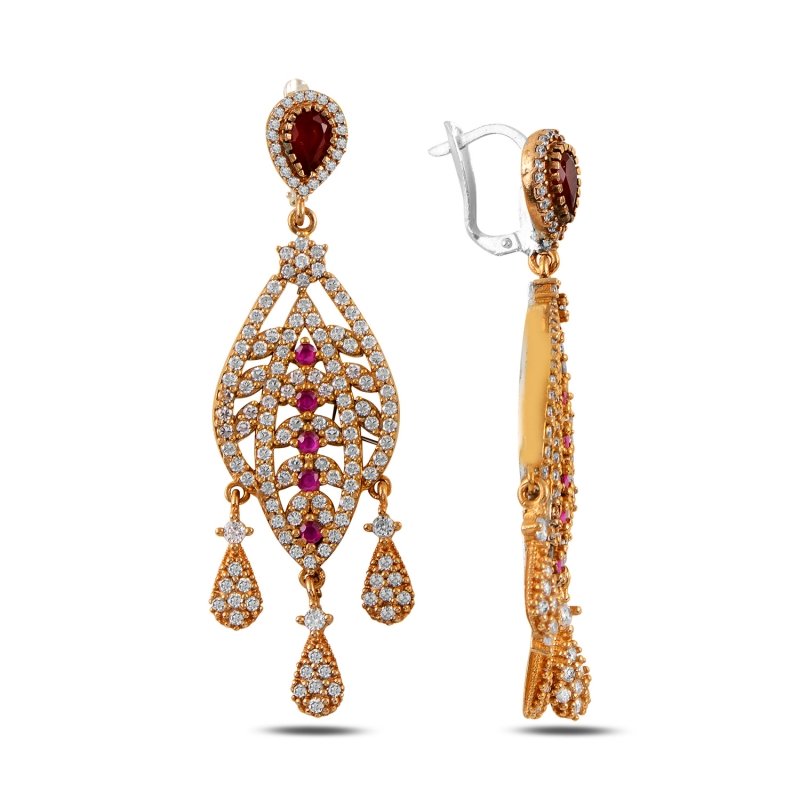 Ruby%20CZ%20Ottoman%20Style%20Earrings