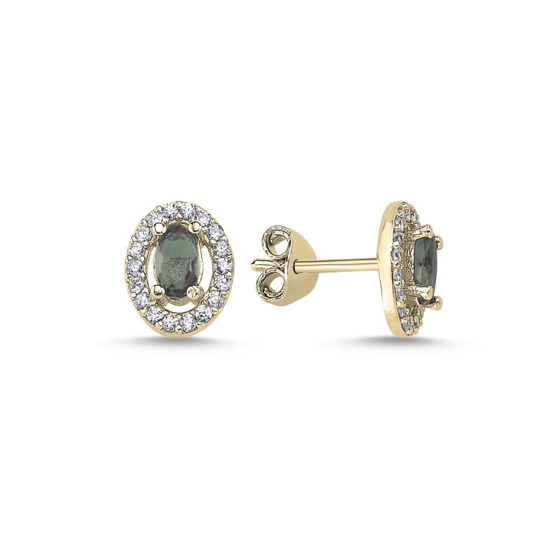 Halo%20Solitaire%20Oval%20Zultanite%20CZ%20Stud%20Earrings%20Gold%20Plated