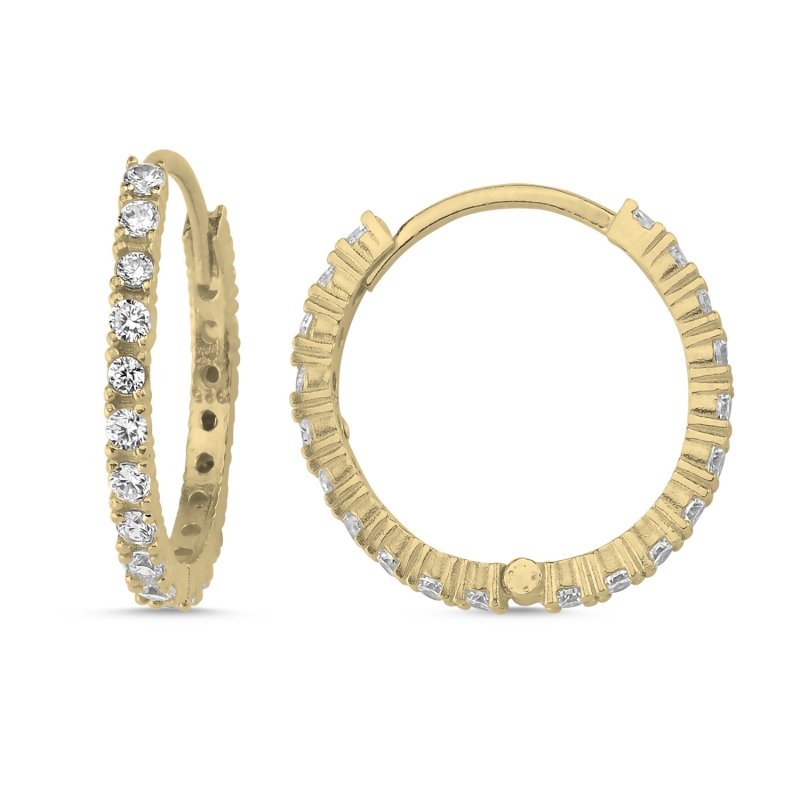 22mm%20CZ%20Eternity%20Hoop%20Earrings%20Gold%20Plated