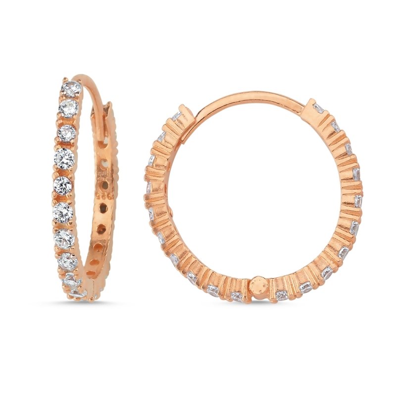 22mm%20CZ%20Eternity%20Hoop%20Earrings%20Rose%20Gold%20Plated