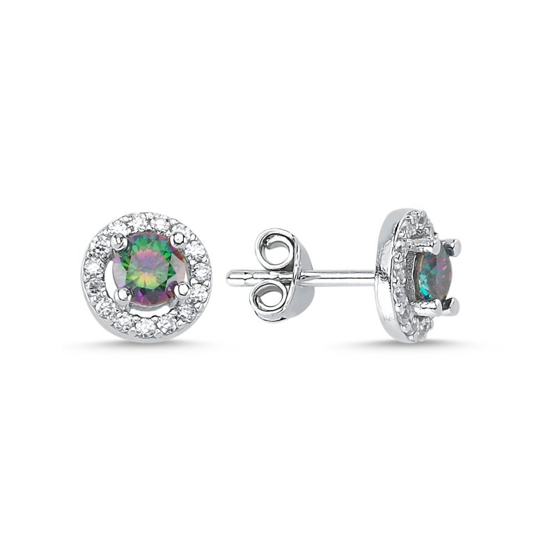 Halo%20Solitaire%20Mystic%20Topaz%20CZ%20Stud%20Earrings