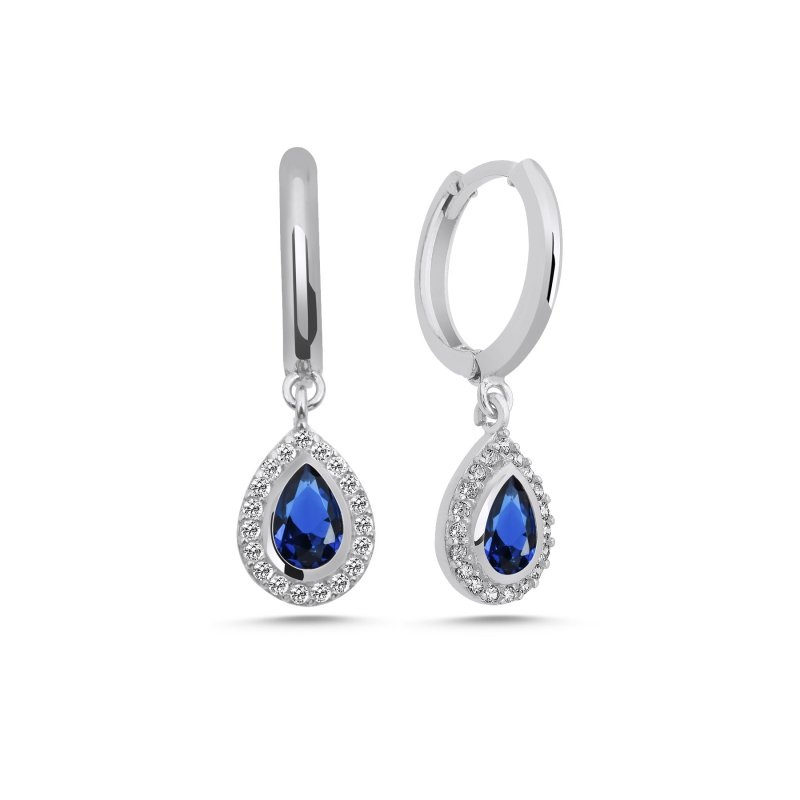 Sapphire%20CZ%20Huggie%20Hoop%20Earrings