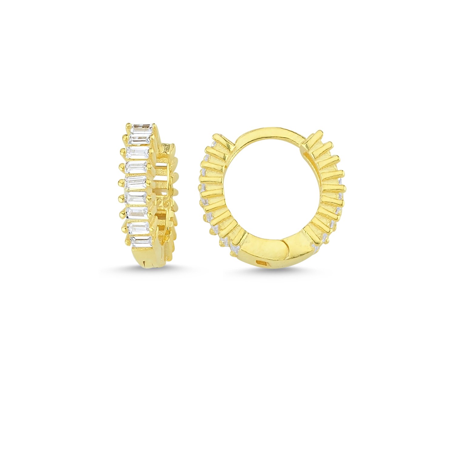 12mm%20Baguette%20CZ%20Eterntiy%20Hoop%20Earrings-Altın%20kaplama