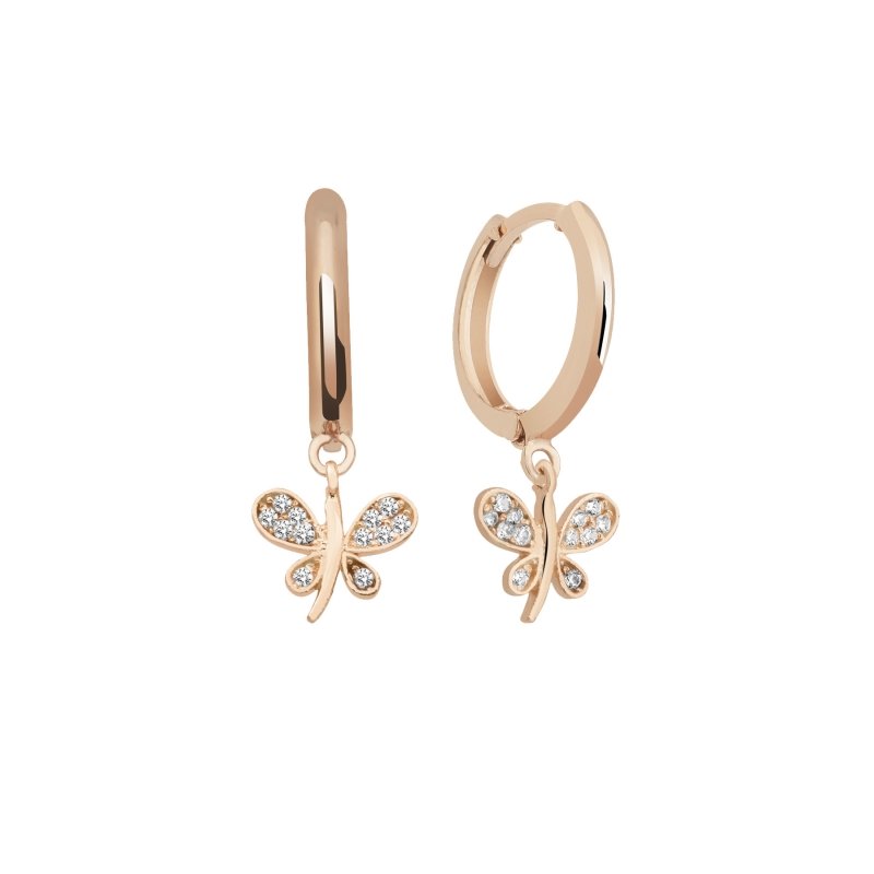 Butterfly%20CZ%20Huggie%20Hoop%20Earrings