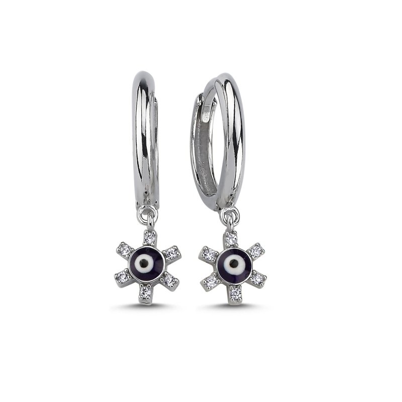 Eye%20Enamel%20&%20CZ%20Huggie%20Hoop%20Earrings