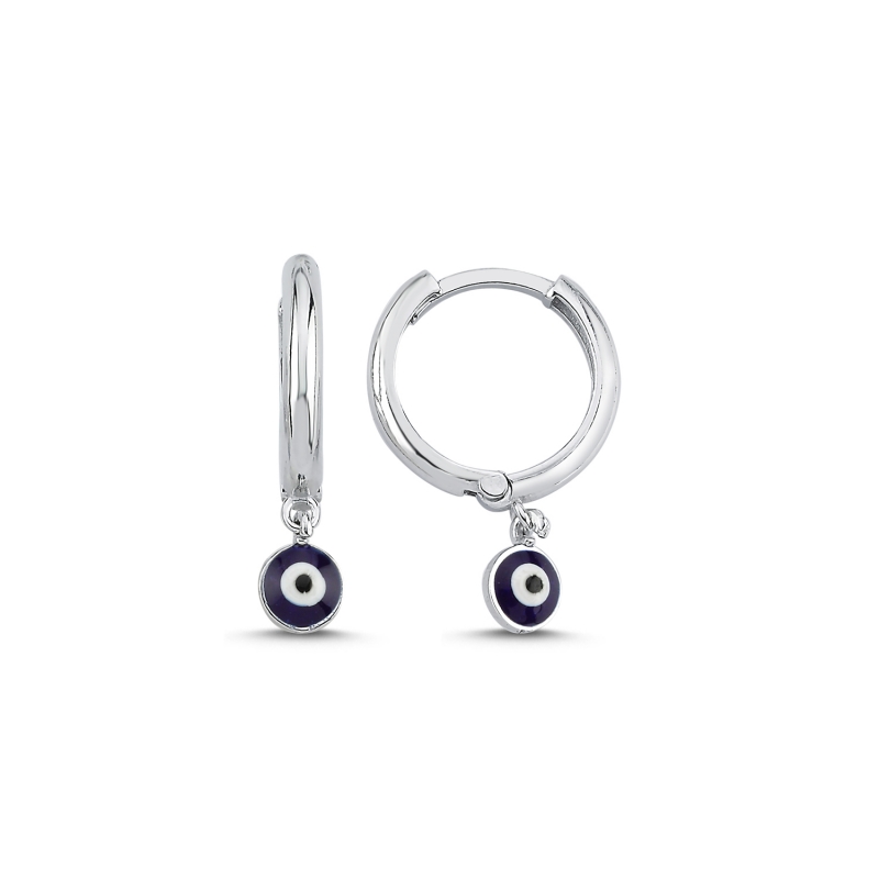 Enamel%20Eye%20Huggie%20Hoop%20Earrings