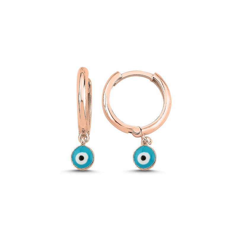 Enamel%20Eye%20Huggie%20Hoop%20Earrings%20Rose%20Gold%20Plated