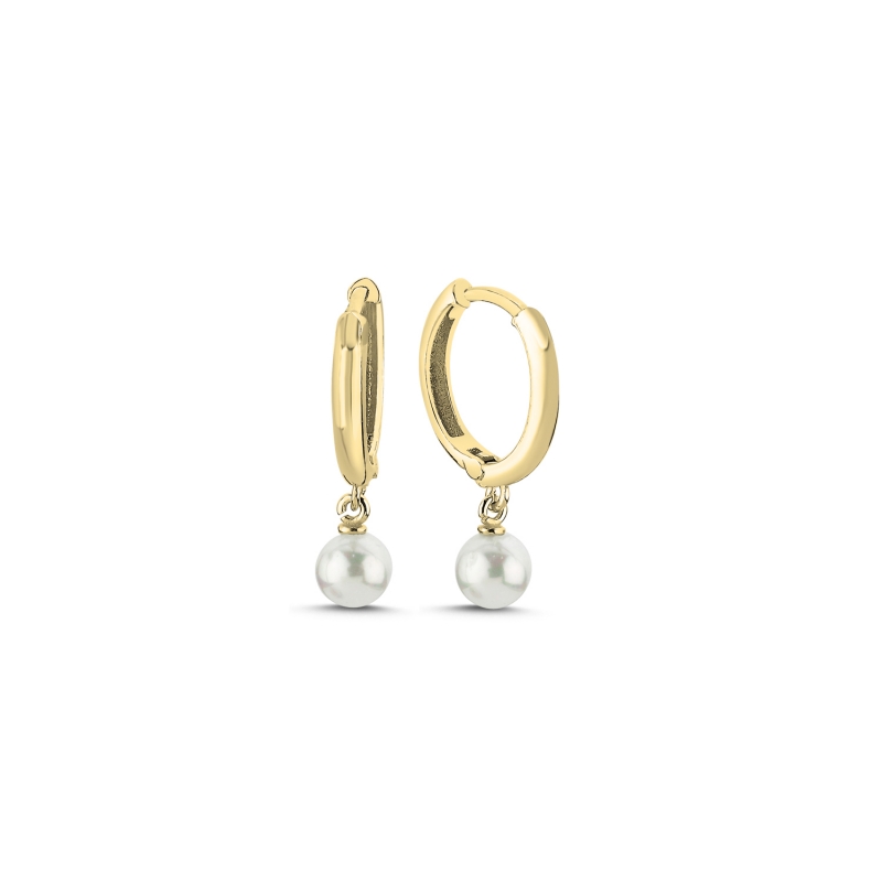 5mm%20Pearl%20Huggie%20Hoop%20Earrings