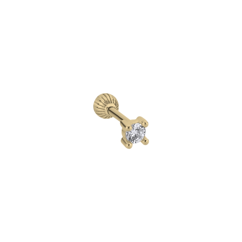 Solitaire%20CZ%20Tragus%20Stud%20Gold%20Plated