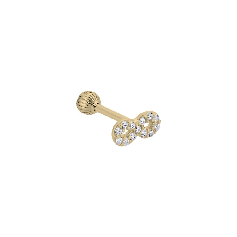 Infinity%20CZ%20Tragus%20Stud%20Gold%20Plated