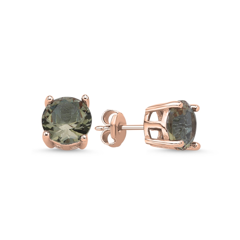 8mm%20Round%20Zultanite%20CZ%20Solitaire%20Stud%20Earrings%20Rose%20Gold%20Plated