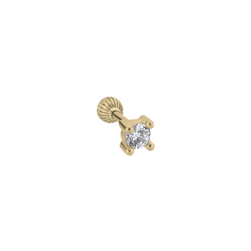 Solitaire%20CZ%20Tragus%20Stud%20Gold%20Plated