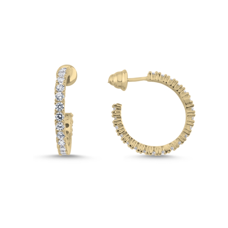 Eternity%20CZ%20Hoop%20Earrings%20Gold%20Plated