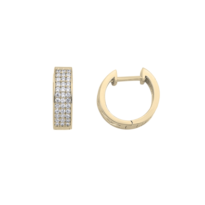 CZ%20Hoop%20Earrings-Altın%20kaplama