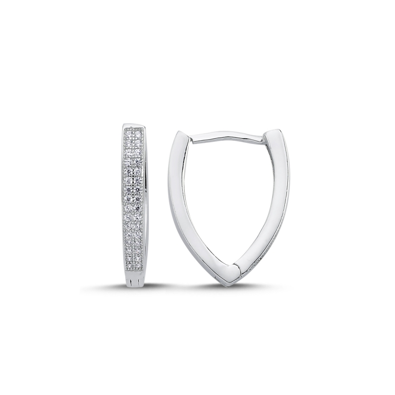 V%20Shaped%20Hoop%20CZ%20Earrings