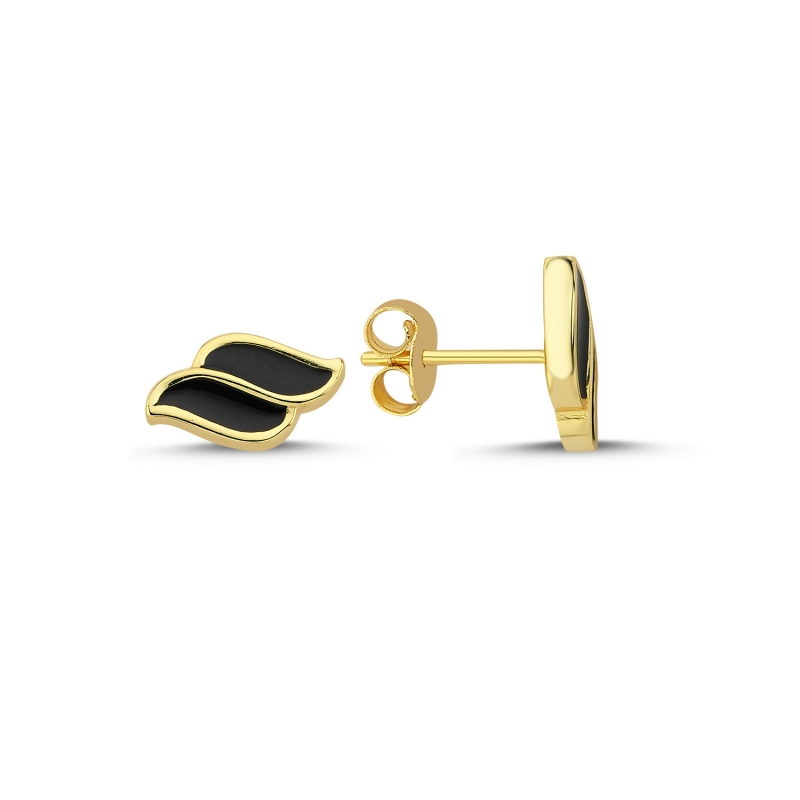 Enamel%20Stud%20Earrings%20Gold%20Plated