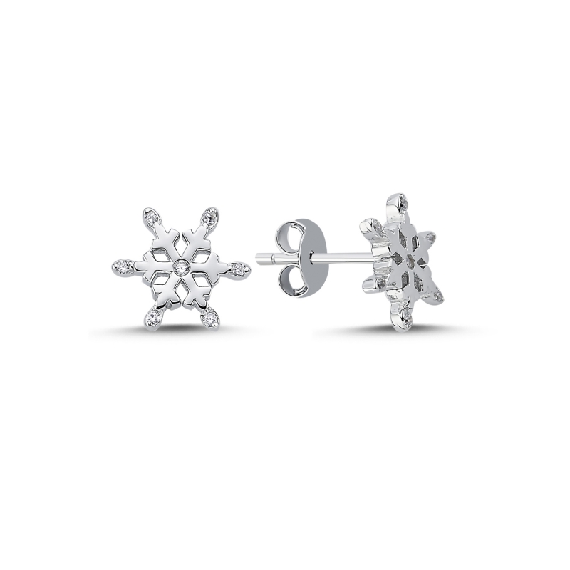 Snowflake%20CZ%20Stud%20Earrings