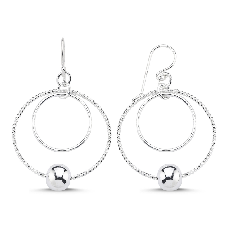 Interlocking%20Hoop%20Dangle%20Fish%20Hook%20Earrings