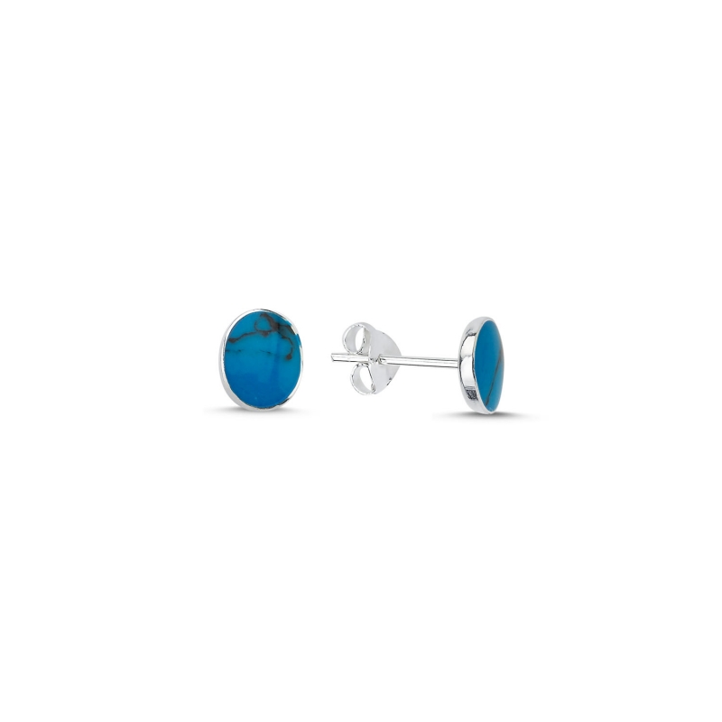 Turquoise%20Oval%20Stud%20Earrings