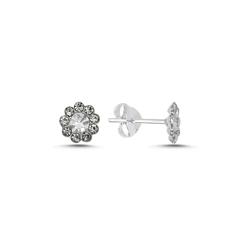 Daisy%20White%20Crystal%20Stone%20Stud%20Earrings