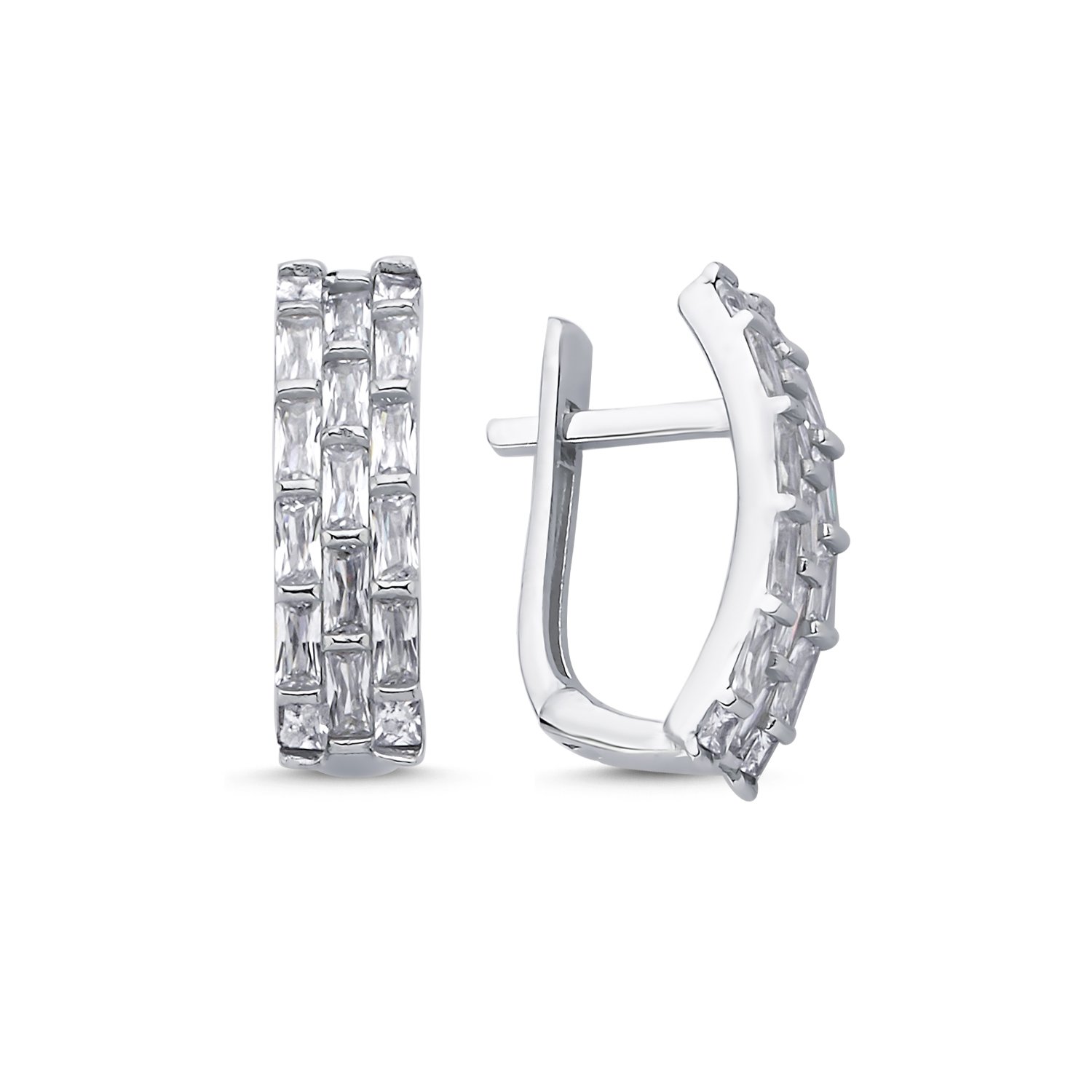 Baguette%20&%20CZ%20Latch%20Back%20Earrings