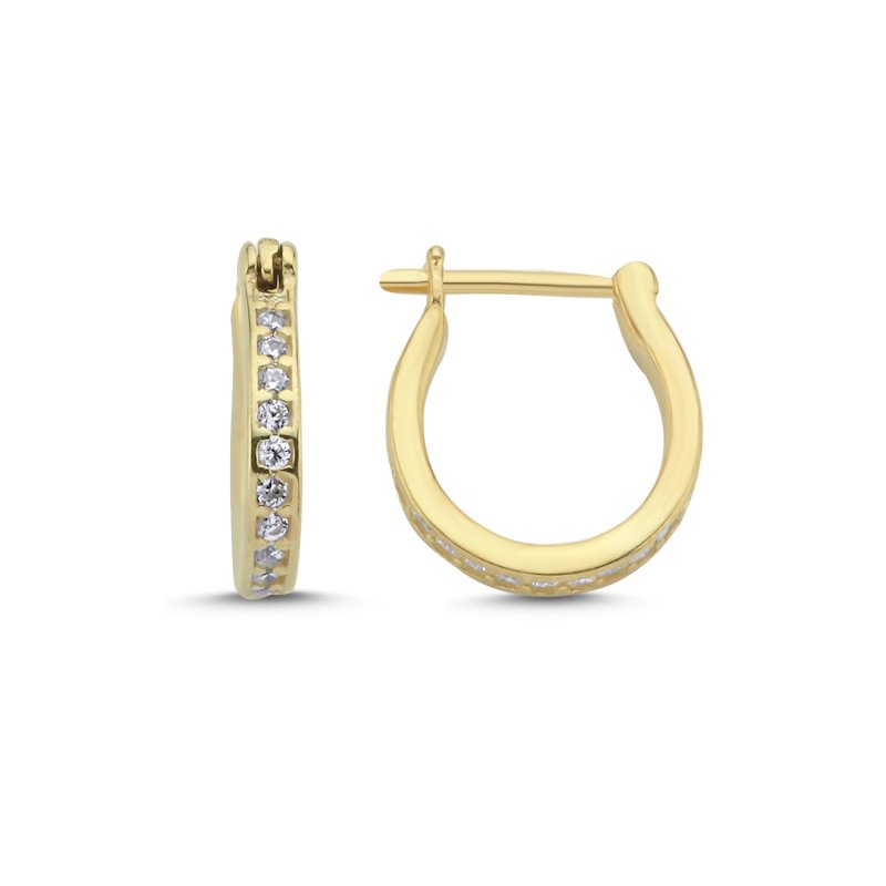 CZ%20&%20Eternity%20Hoop%20Earrings-Gold%20Plated