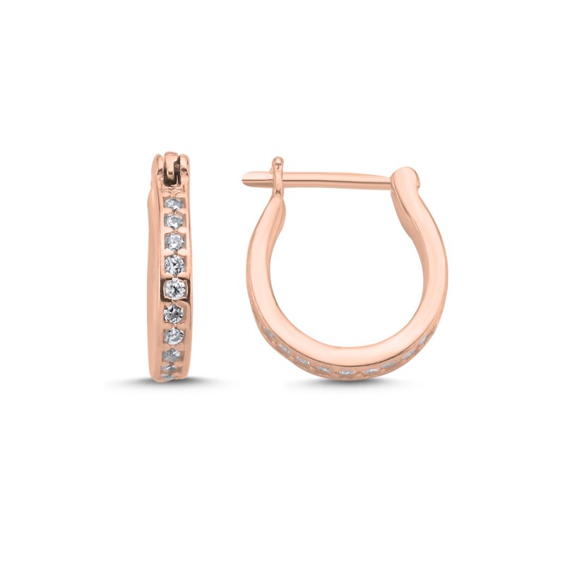 CZ%20&%20Eternity%20Hoop%20Earrings-Rose%20Gold%20Plated