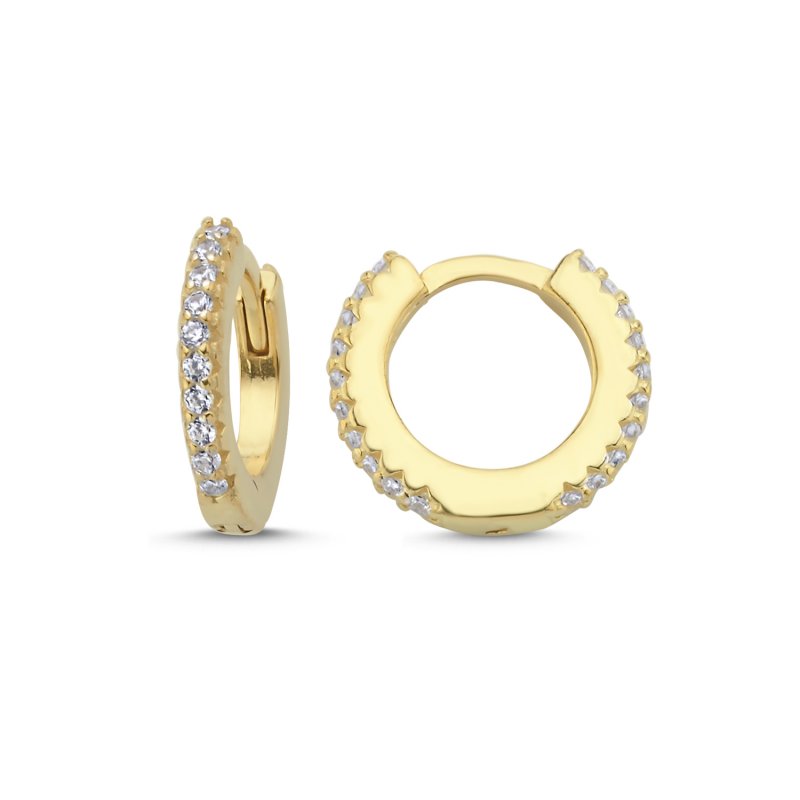 CZ%20&%20Eternity%20Hoop%20Earrings-Gold%20Plated