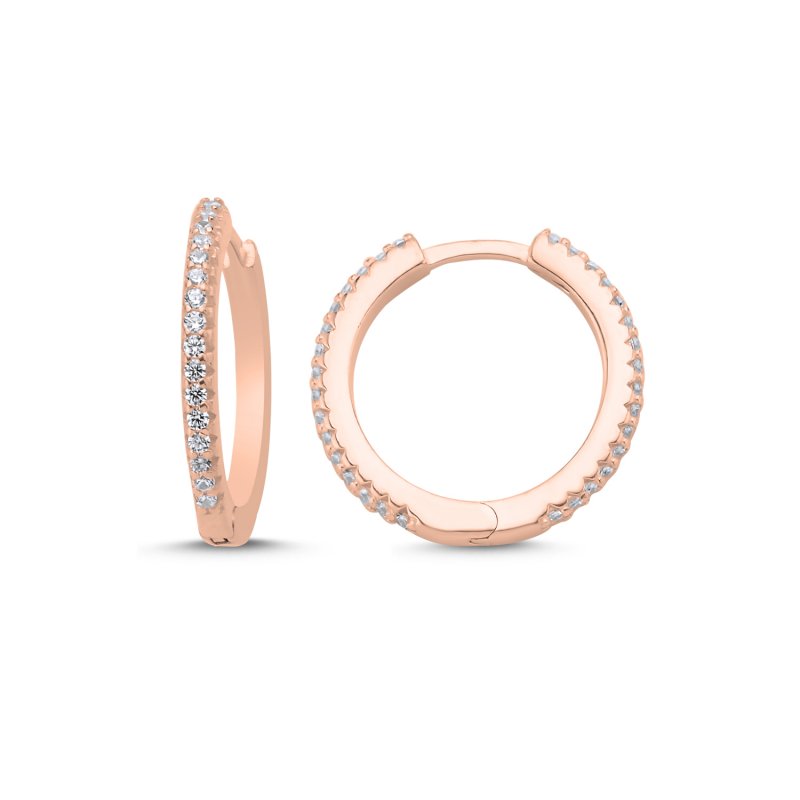 CZ%20&%20Eternity%20Hoop%20Earrings-Rose%20Gold%20Plated