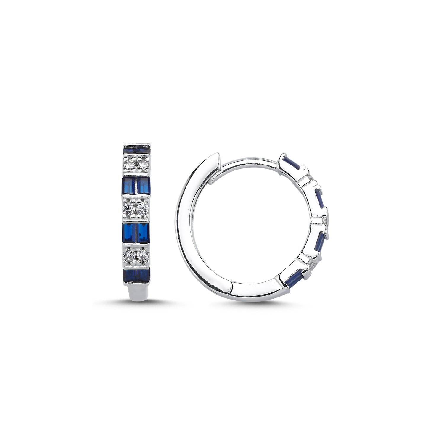 18mm%20Baguette%20Sapphire%20CZ%20Hoop%20Earrings