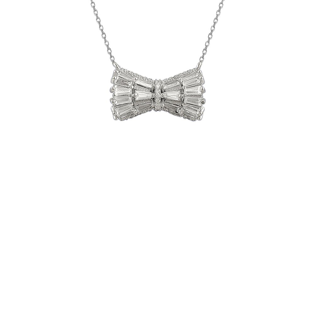 Baguette%20CZ%20Bow%20Tie%20Necklace