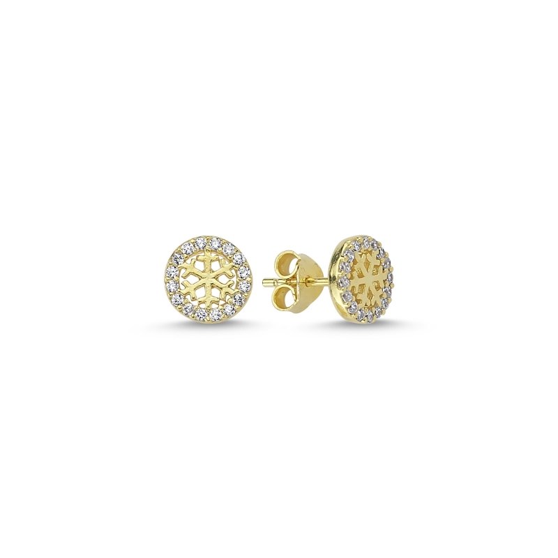 Snowflake%20CZ%20Stud%20Earrings