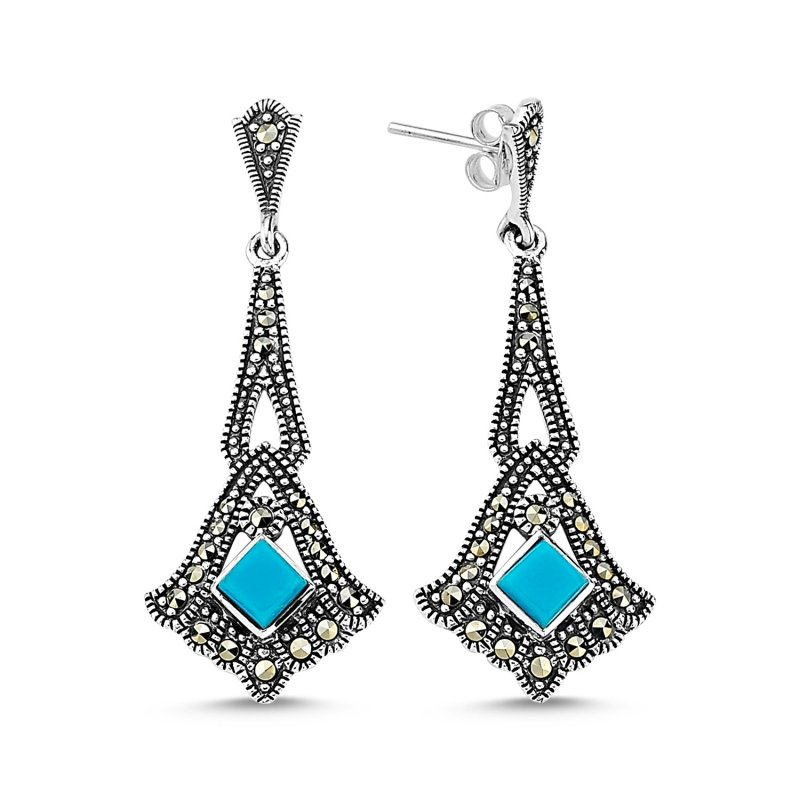 Marcasite%20&%20Gemstone%20Earrings