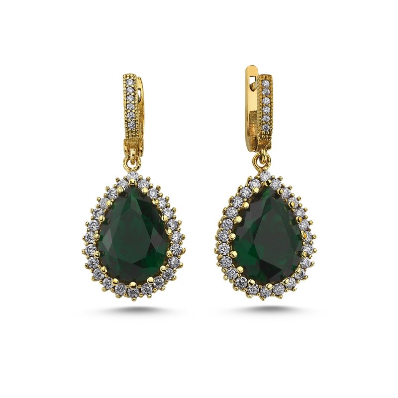 Teardrop%20Emerald%20CZ%20Ottoman%20Style%20Earrings