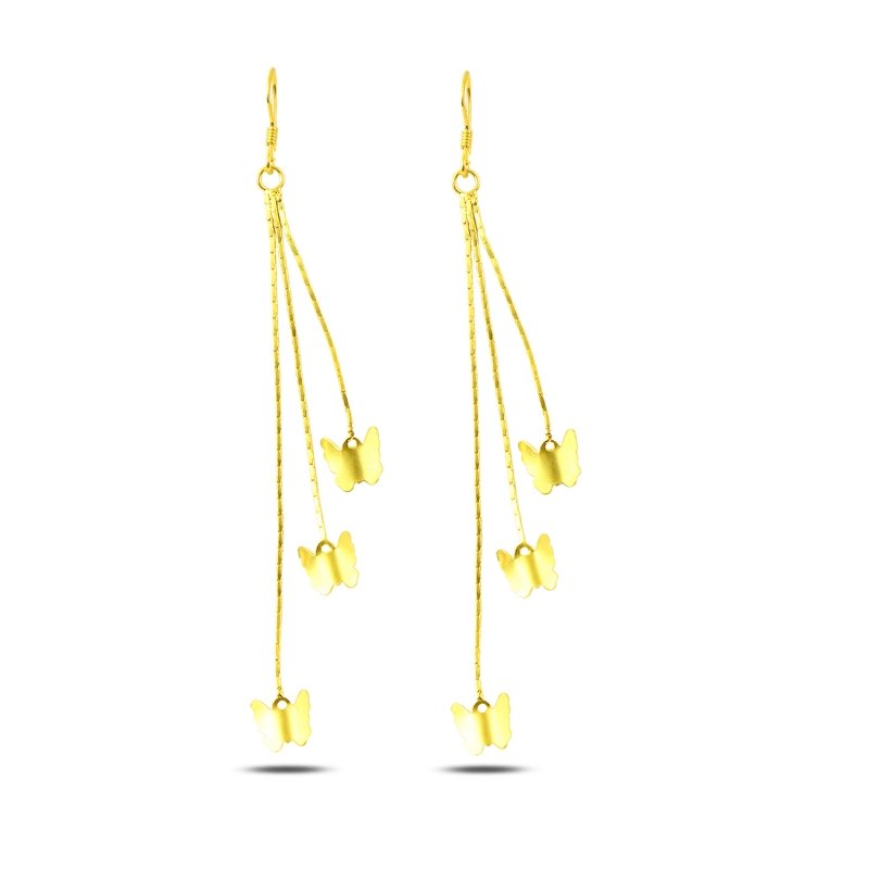 Dangle%20Matt%20Butterfly%20Earrings