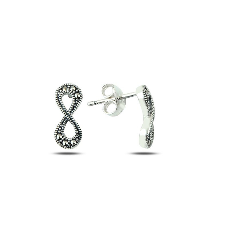 Marcasite%20Infinity%20Stud%20Earrings