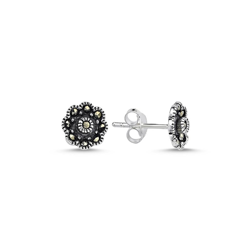 Marcasite%20Daisy%20Stud%20Earrings