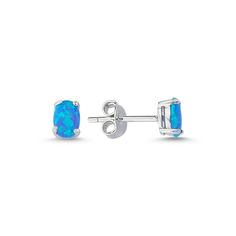 6x4mm%20Oval%20Opal%20Solitaire%20Stud%20Earrings