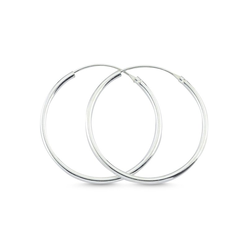 25mm%20Plain%20Hoop%20Earrings