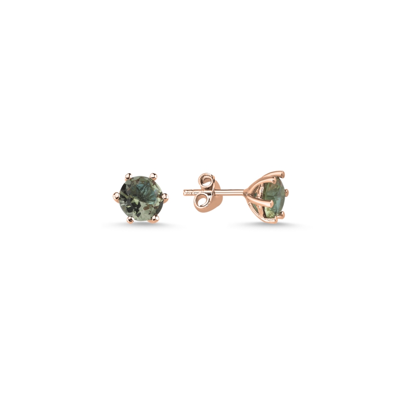 Solitaire%206mm%20Zultanite%20Stud%20Earrings%20Rose%20Gold%20Plated