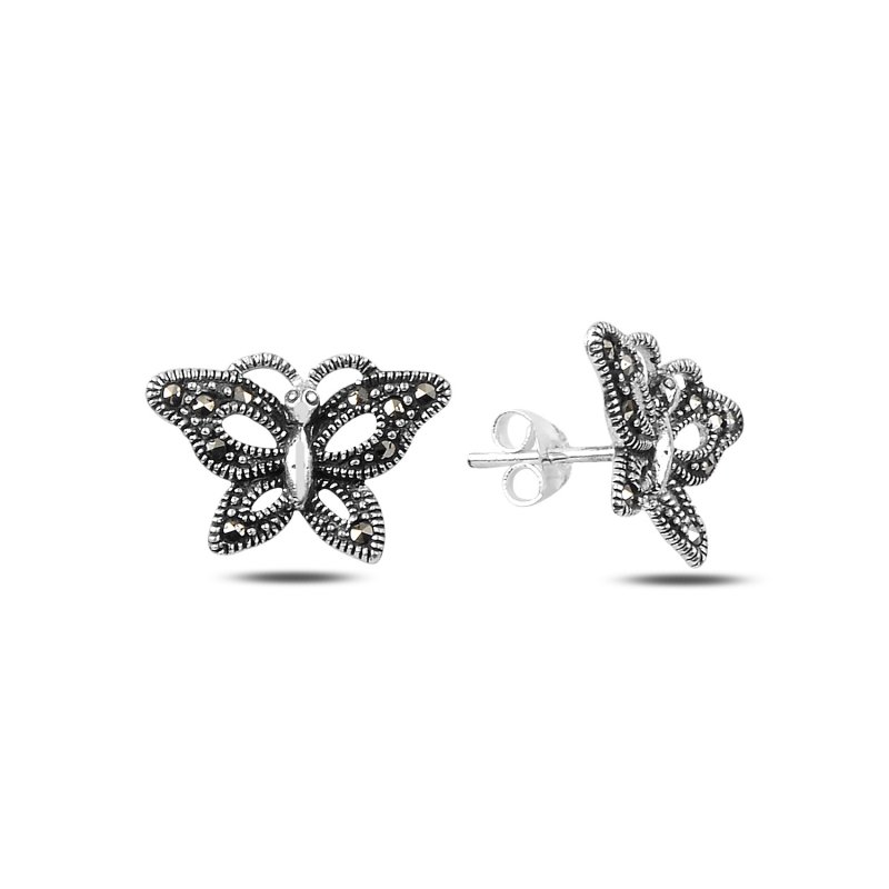 Marcasite%20Butterfly%20Stud%20Earrings